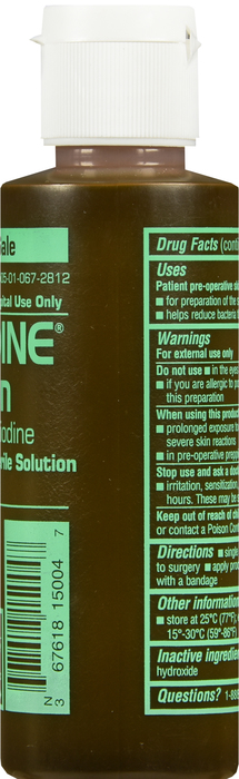 BETADINE SOLUTION 10% 4OZ INST