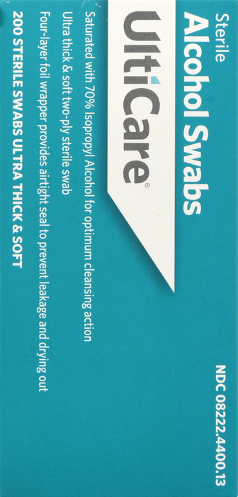 UltiCare Alcohol Swabs Sterile 200ct