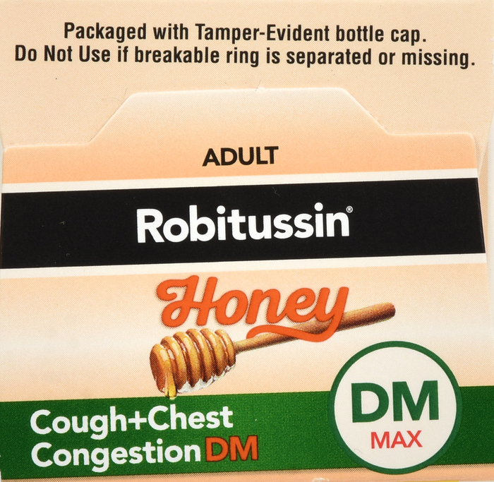 Robitussin Honey Cough + Chest Congestion DM Maximum Strength Liquid 4oz