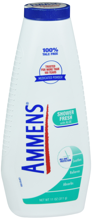 AMMENS SHOWER FRSH MED TALC FR PWDR 110Z