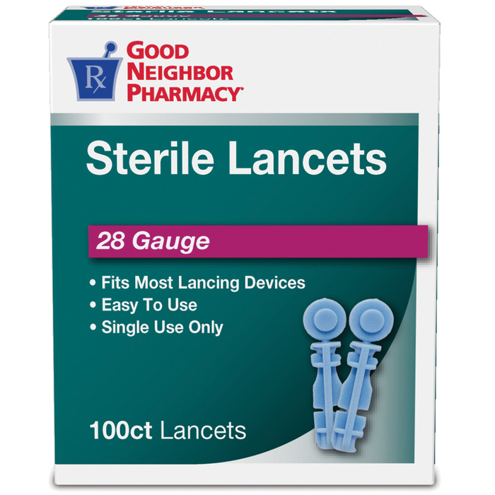 Good Neighbor Pharmacy 28g Lancets 100ct