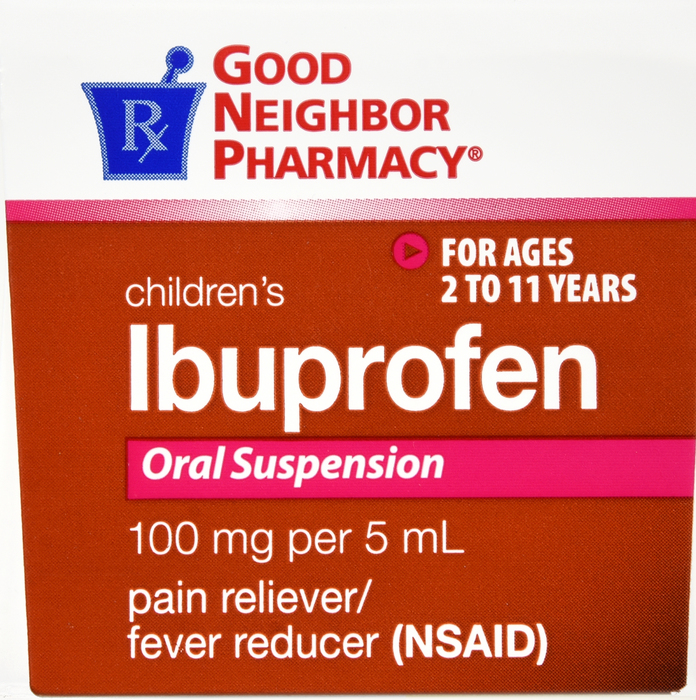 Good Neighbor Pharmacy Ibuprofen Children's Oral Suspension Bubble Gum Flavor 4oz