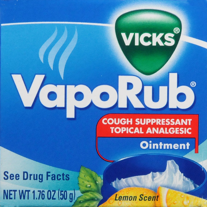 VICKS VAPORUB LEMON ONT 1.76OZ