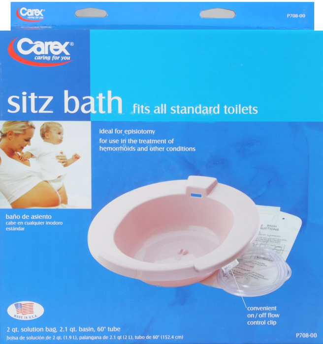 Carex Sitz Bath for Toilet 1ct