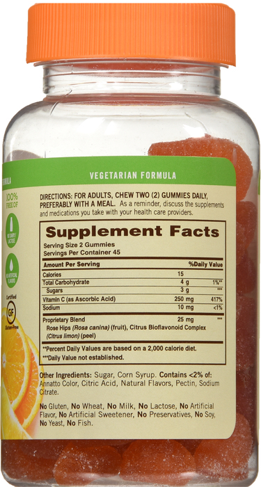 Sundown Vitamin C 250mg Gummies 90ct