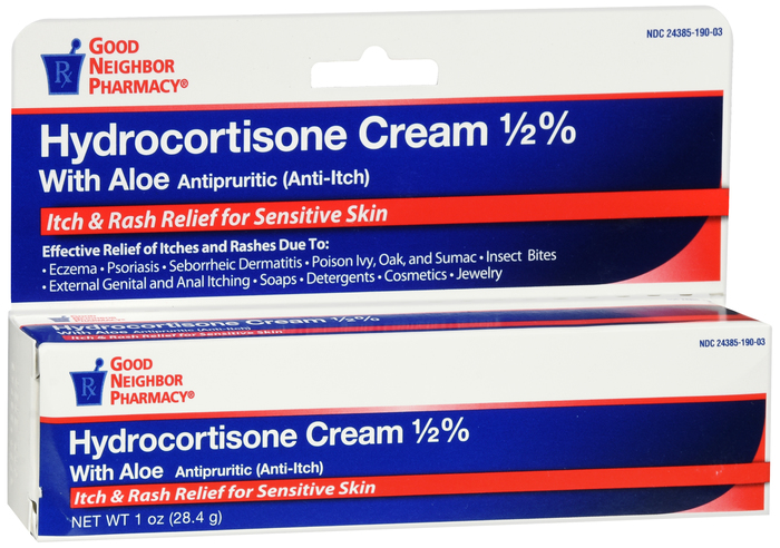 Good Neighbor Pharmacy Hydrocortisone Cream 1/2% with Aloe