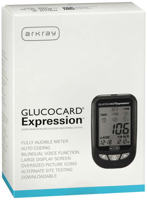 GLUCOCARD EXPRESSION METER ONLY