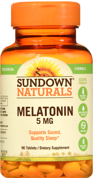 Melatonin 5mg Extra Strength Tablets 90ct Sundown