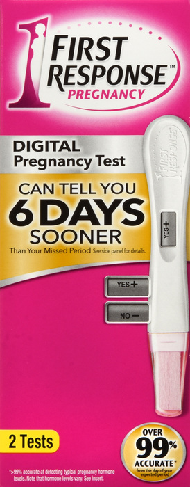 First Response Gold Digital Pregnancy Test 2ct