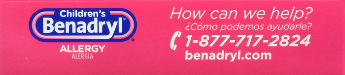 BENADRYL CHILD ALLERGY GRAPE CHWTAB 20CT