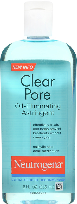 NEUTROGENA CLEAR PORE OIL ELIM ASTRN 8OZ