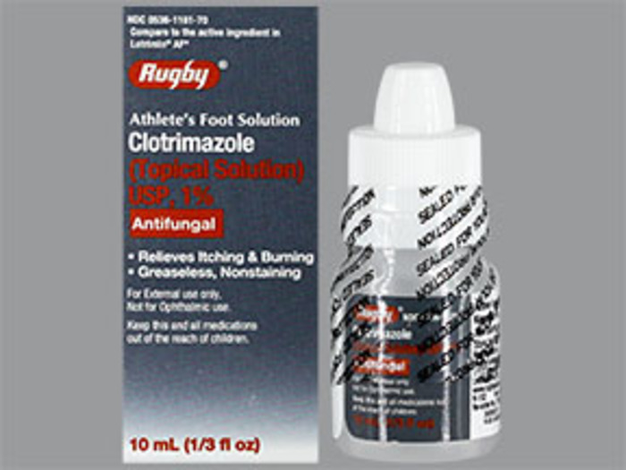 CLOTRIMAZOLE USP 1% SOLUTION 10ML