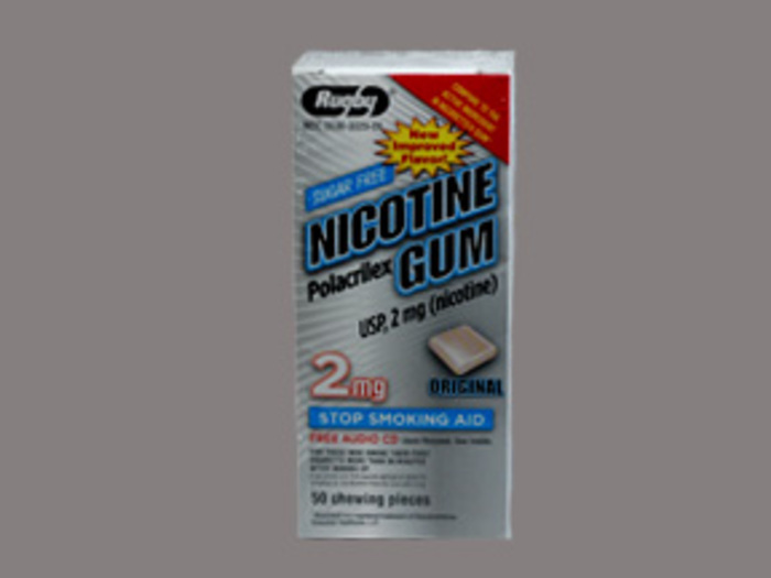 NICOTINE GUM 2MG REFILL 50CT WATSON