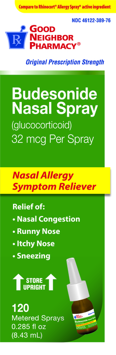 Good Neighbor Pharmacy Budesonide Nasal Spray 120 Sprays 8.43ml