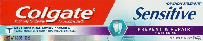 Colgate Sensitive Prevent & Repair Toothpaste 6oz