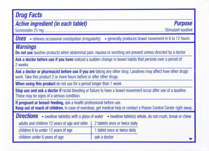 EX-LAX MAXIMUM STRENGTH TABLET 48CT