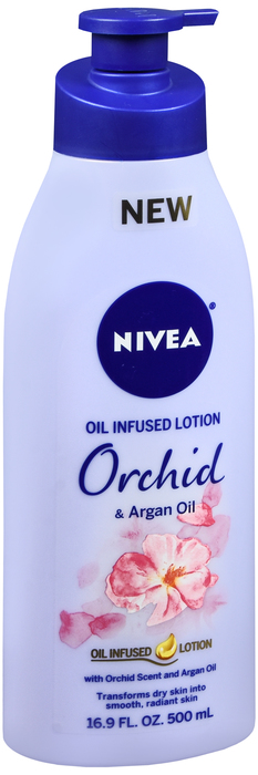 NIVEA OIL INFSD LOTION ORCHD ARGN 16.9OZ