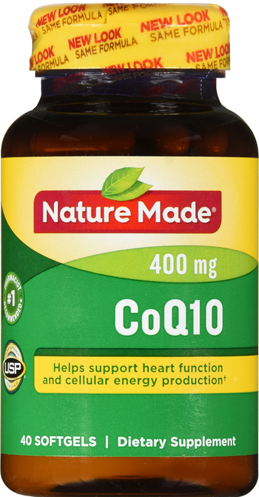 COQ10 400MG SGC 40CT NAT MADE