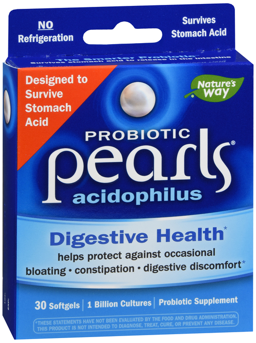 Pearls Probiotic Acidophilus Softgels 30ct