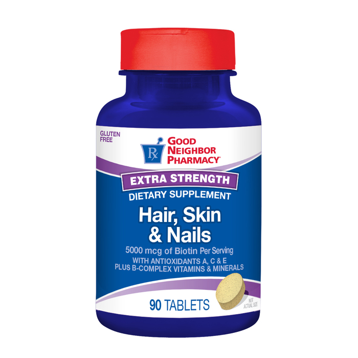 Good Neighbor Pharmacy Hair Skin & Nails Extra Strength Tablets 90ct