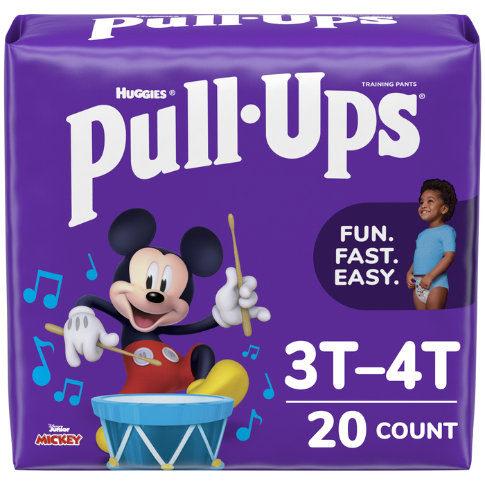 HUGGIES PULL-UPS BOY 3T-4T U/G 4X20CT