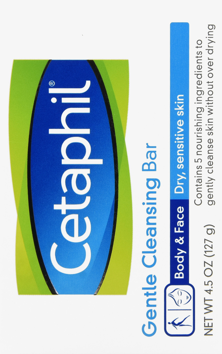 Cetaphil Gentle Cleansing Bar 4.5oz