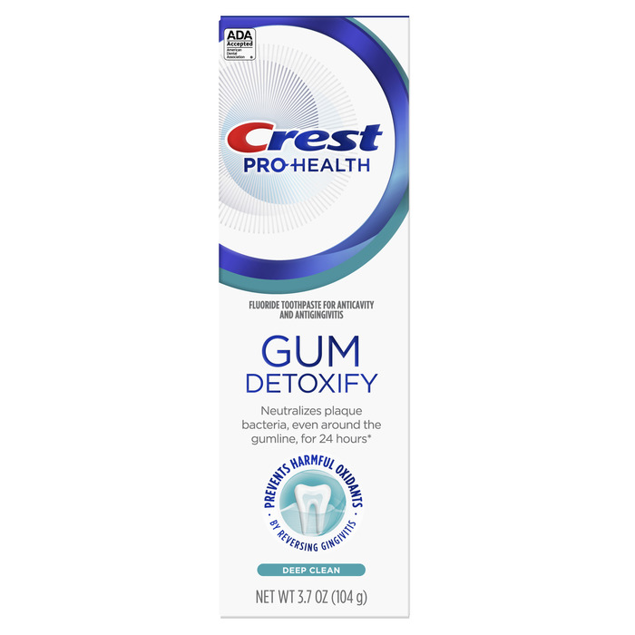 Crest Gum Detoxify Deep Clean Toothpaste 3.7oz