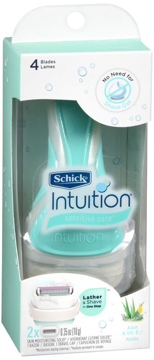 SCHICK INTUITION NATURALS RAZOR SENS