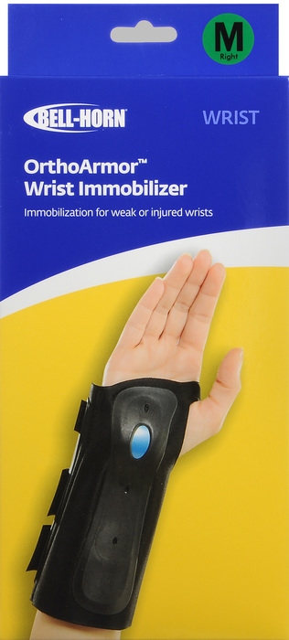 ORTHO ARMOR WRIST IMMOB RT M BELLHORN