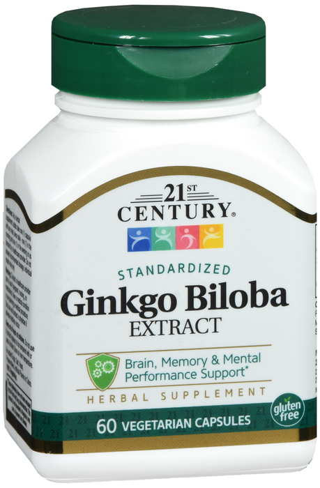 21st Century Ginkgo Biloba Extract 120mg Capsules 60ct