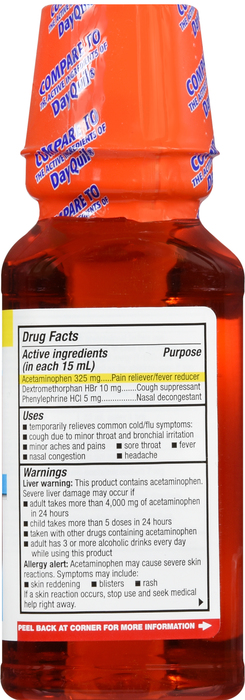 Good Neighbor Pharmacy Day Time Cold & Flu Liquid 8oz