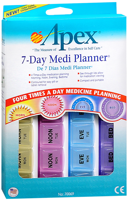 Mediplanner 7-Day 70069B Apex