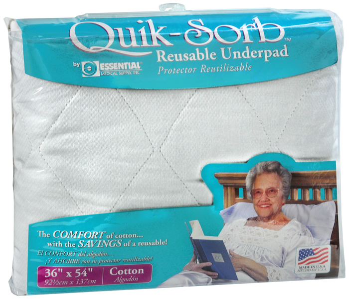 Underpad Quik-Sorb Reusable 36X54" Pad