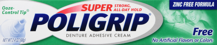 Poligrip Super Denture Adhesive Cream 2.4oz