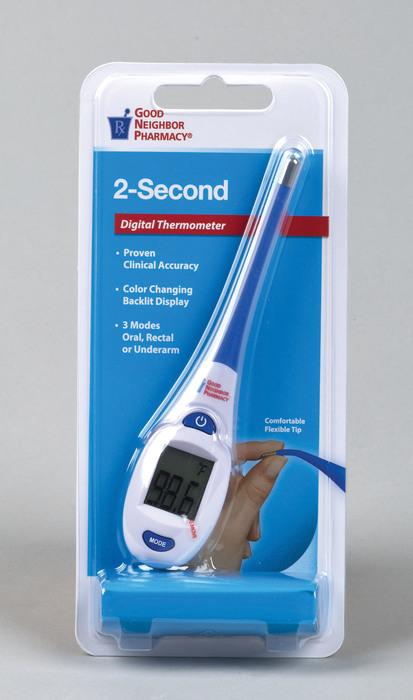 Good Neighbor Pharmacy 2-Secong Flex Tip Digital Thermometer 1ct