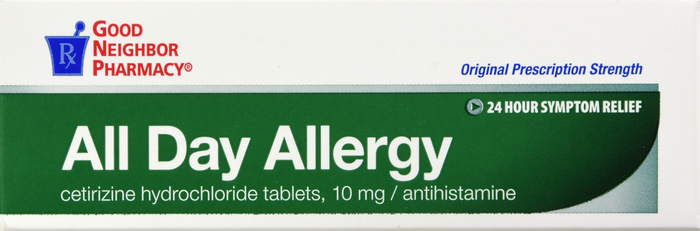 Good Neighbor Pharmacy All Day Allergy 10mg Tablets 14ct