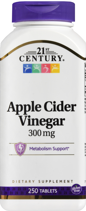 21st Century Apple Cider Vinegar 300mg Tablets 250ct