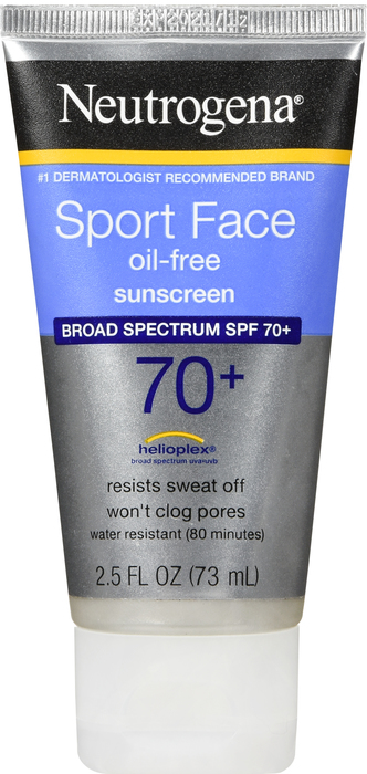 Neutrogena Sport Face Oil-Free SPF 70 Sunscreen Lotion 2.5oz