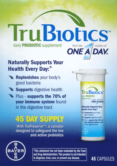 TRUBIOTICS VEG CAP 45CT