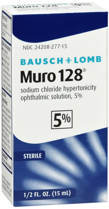 Bausch + Lomb Muro-128 5% Corneal Edema Drops 15ml