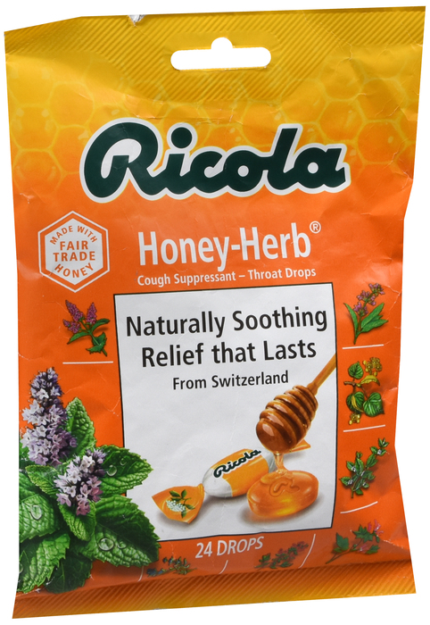 Ricola Honey Herb Lozenges 24ct