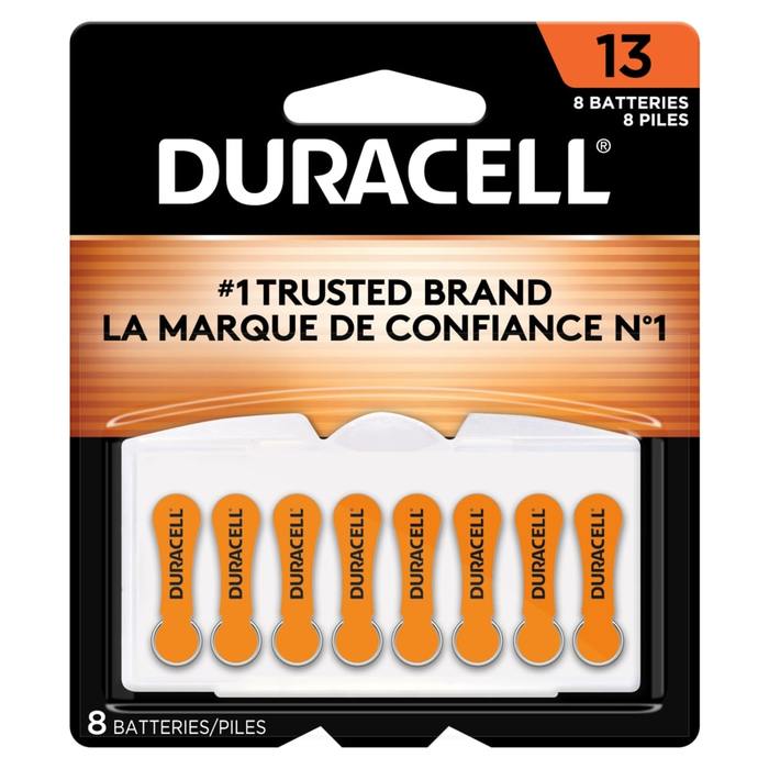 DURACELL HEARING AID EASY TAB 13 8PK