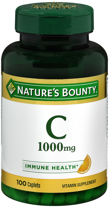 VIT C 1000MG CAPLET 100CT NAT BOUNTY