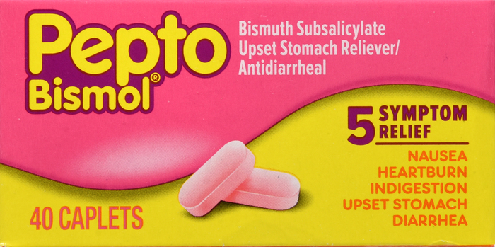 Pepto Bismol Caplets Original 40ct