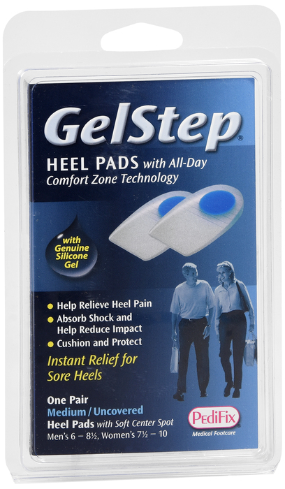 GELSTEP HEEL PAD SOFT CENTER M DS