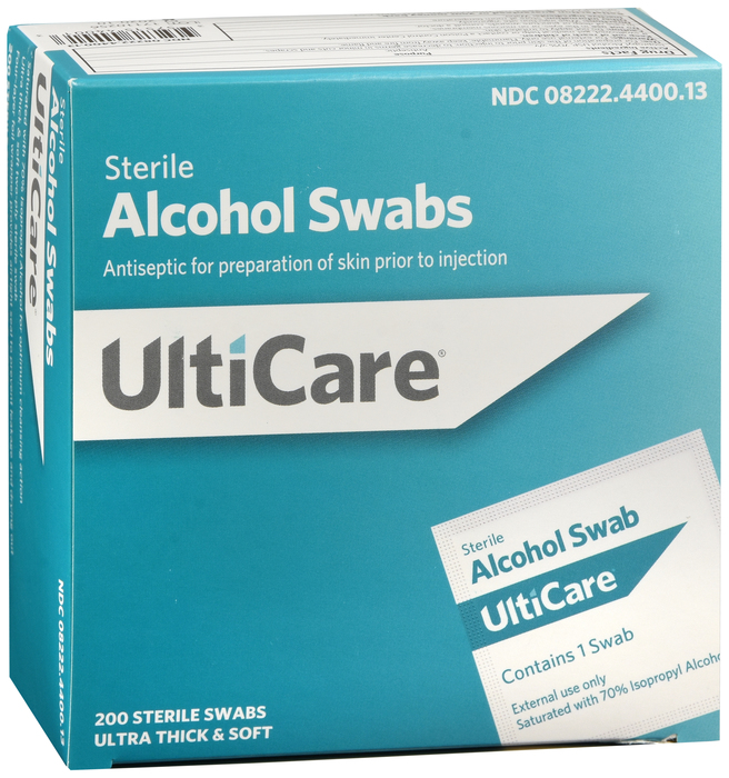 UltiCare Alcohol Swabs Sterile 200ct