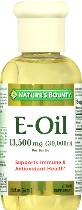 Nature's Bounty Vitamin E Oil 30000IU 2.5oz