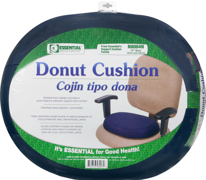 Cushion Donut 14" Navy