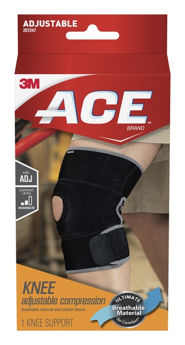 ACE Compression Knee Support Brace Adjustable 1ct