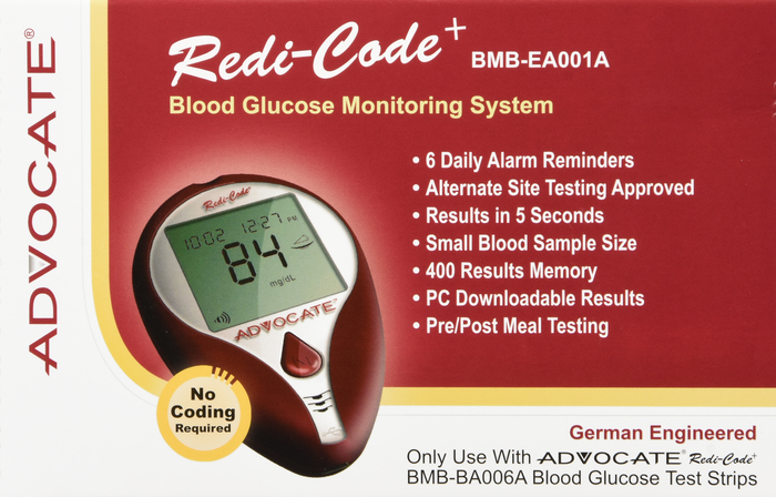 ADVOCATE REDICODE PLUS GLUCOSE METER DS